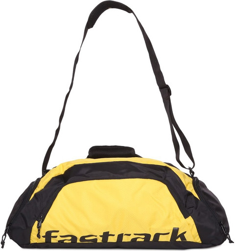 Fastrack Gym Duffel Bag Yellow Price in India