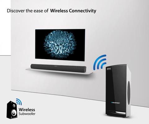 Wireless Subwoofer Blaupunkt Soundbar Blaupunkt SBW01 Wired Dolby
