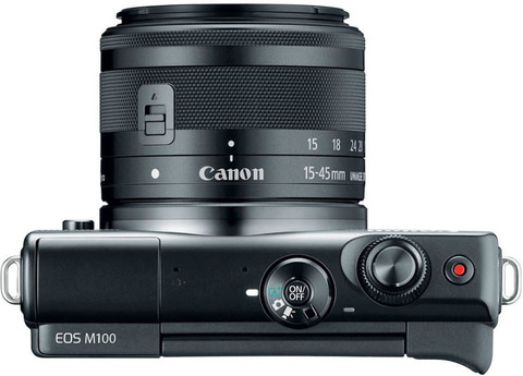 キヤノン Canon EOS M100 EF-M 15-45mm IS STM Canon M100 Mirrorless Camera Body with Single Lens EF-M 15-45 mm