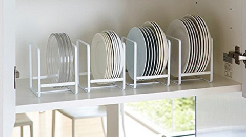 Eoan International Plate Kitchen Rack Steel Small Plate Stand (SET