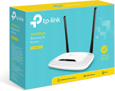 TP-Link Wireless N Wireless Router 2.4 GHz 300 Mbps Wifi Speed
