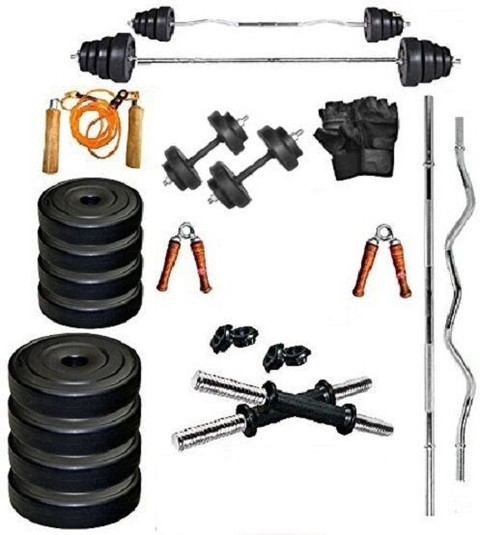 Protoner 20 kg 20 Kg Home Gym Set with Rods Home Gym Combo