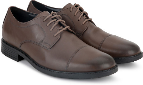 CLARKS DELK PACE Formal Shoes For Men Buy Brown Wp Color CLARKS