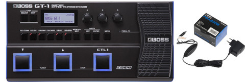 BOSS GT-1 Guitar Effect Processor with PSA-230 AC Adaptor Guitar