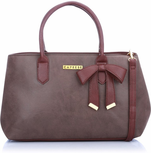 Buy Caprese Women Maroon Hand-held Bag Rosewood Pink Online Best