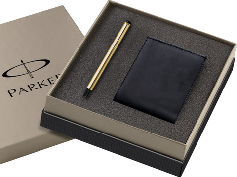 Card Holder Parker Pen Set Price Parker IM Stainless Steel Chrome