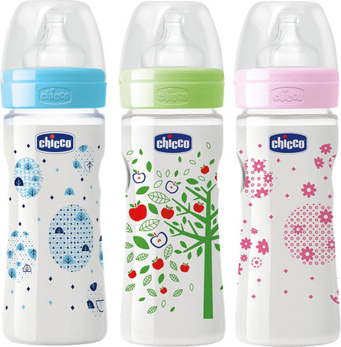 Chicco 150ml Well-Being Feeding Bottle (Pack of 3) 150 ml Buy