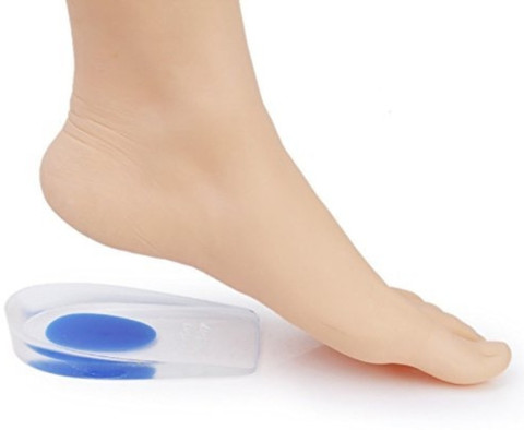 AGE CARE Silicone Heel Cup Pads for Bone Spurs Pain Relief