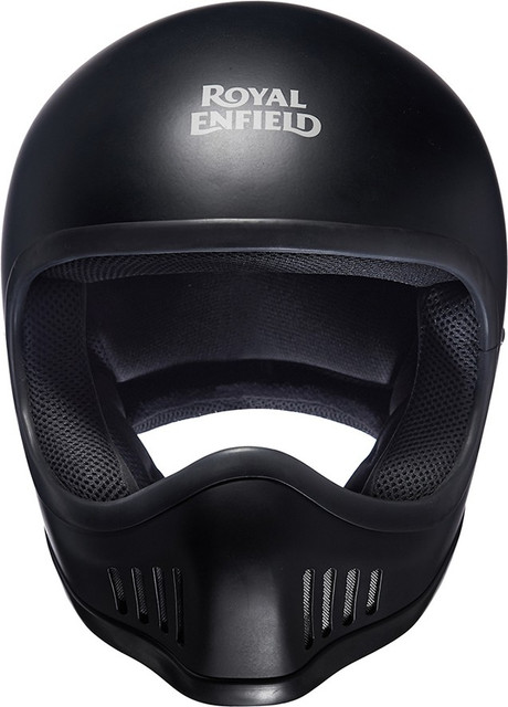 Urban Trooper Royal Enfield Helmet Matt Black Matt Black Mlg