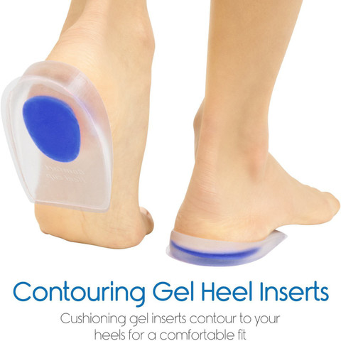 Purastep Silicon Heel Cushion (1 pair) Heel Pain Relief Silicon