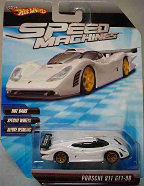 HOT WHEELS Speed Machines Porsche 911 GT1-98 - Speed Machines