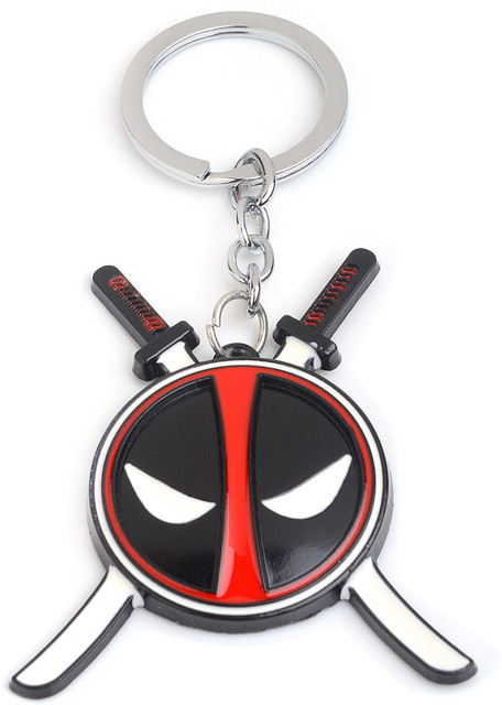 Royaldeals deadpool spinner key chain for men/women Key Chain