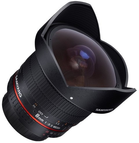 Samyang MF 8mm F3.5 For Nikon AE Fisheye Prime Lens - Samyang