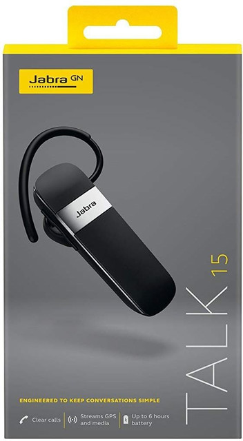 Jabra Bluetooth Mono Headset With Mic JABRA Talk 15 Bluetooth