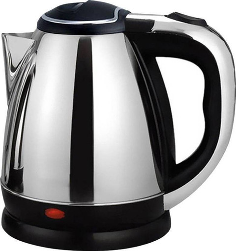 KITCHEN INDIA ™ L Stainless Steel Quick Heating Tea Water Boiler  Heater Pot Electric Kettle L, Silver) Electric Kettle
