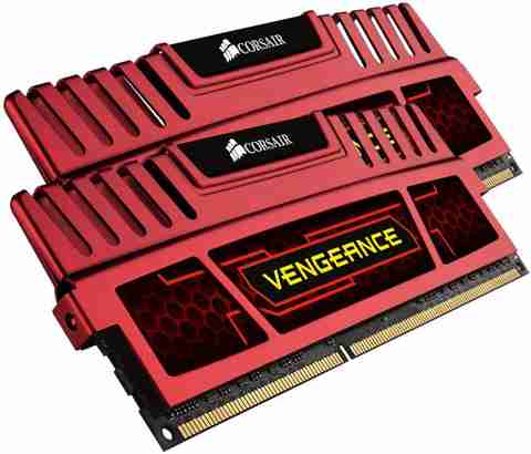 Corsair Vengeance DDR3 8 GB (Dual Channel) PC (Red 8GB (2x4GB