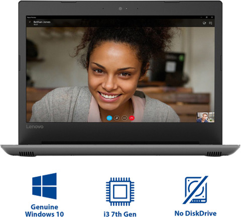 Lenovo Ideapad 330 Intel Core i3 7th Gen 7020U - (4 GB/1 TB HDD