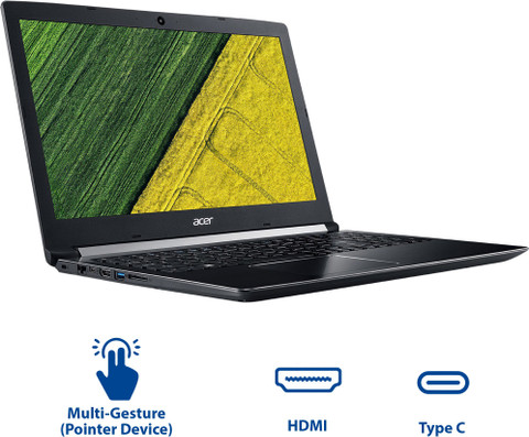 Acer Aspire Intel Core i5 7th Gen 7200U (8 GB/1 TB HDD/Windows 10  Home/2 GB Graphics) A515-51G Laptop