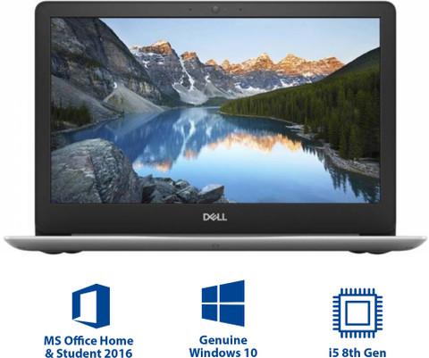 DELL Inspiron 15 5000 Intel Core i5 8th Gen 8250U (8 GB/1 TB HDD