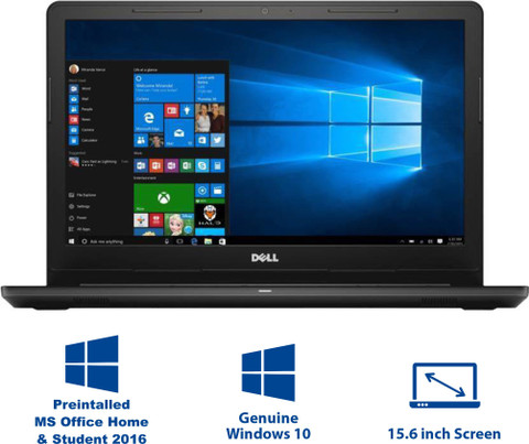 DELL Inspiron 15 3000 Intel Core i3 6th Gen 6006U - (4 GB/1 TB HDD