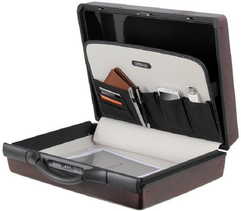 AMERICAN TOURISTER AMT Status Medium Briefcase For Men Women