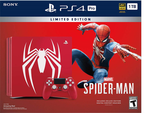 SONY PS4 Pro TB with Marvel Spider Man Price in India Buy SONY