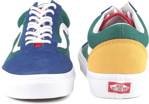 Skool Yacht Old Skool Vans Yellow Blue Green VANS Yacht Club Old