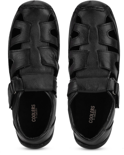 COOLERS BY LIBERTY LOM-428-BLACK Men Sandals