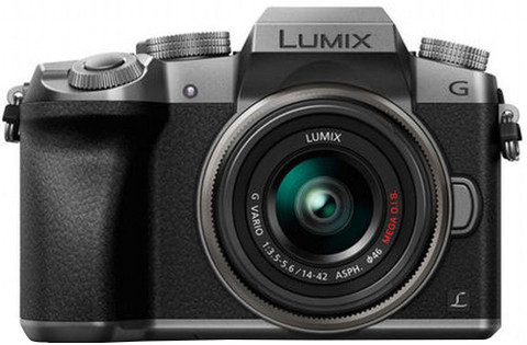 Panasonic 4K G Series Lumix G7 Mirrorless Camera with 14-42 Lens