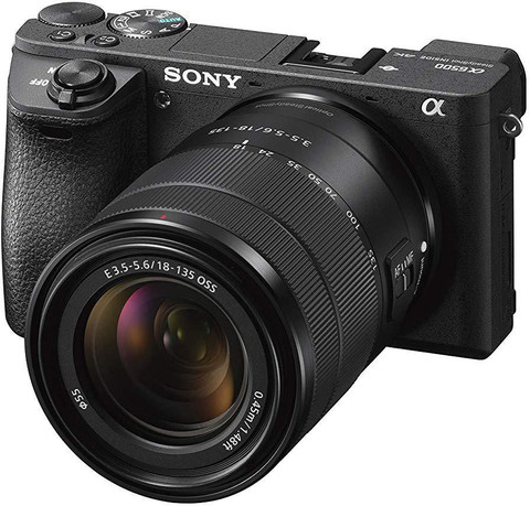 SONY Alpha 6500M Mirrorless Camera Body with 18 - 135 mm Zoom Lens