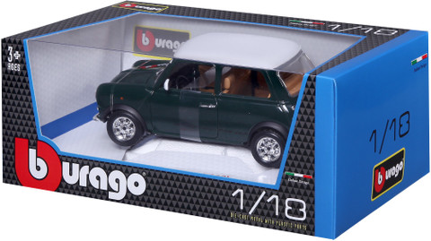 ダイキャスト製ブラーゴ 1969 Cooper Mini ミニクーパー 1/18 1/18 Bburag ダイキャスト製ミニカー 1969 Cooper Mini ミニクーパー ミニカー