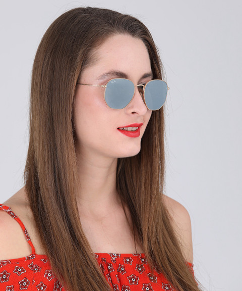 Buy Ray-Ban Round Sunglasses Multicolor For Men Women Online