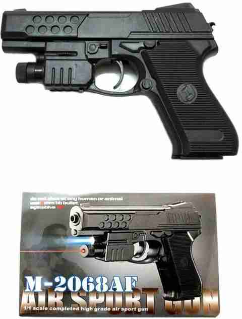 Bestie Toys Gun M-2068 AF Air Sport Gun with Laser Light and Shoot