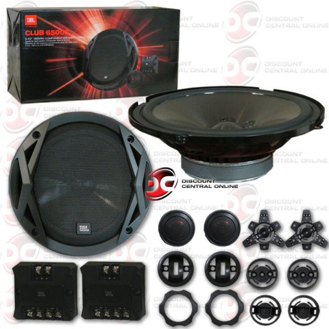 JBL 1/2 Inch 2-Way CLUB 6500C Component Car Speaker Price in