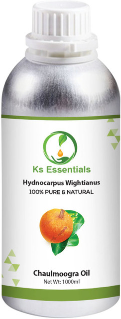 Chaulmoogra Öl, 100% Rein & Kaltgepresst – Für Haare & Haut, 300 Ml Von R V Essential
