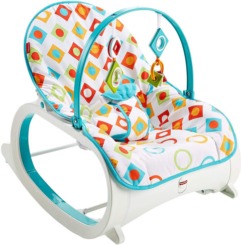 FISHER-PRICE Infant to Toddler Rocker Geo Diamonds Rocker