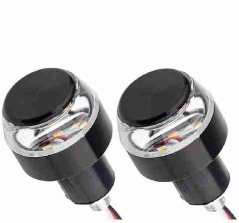 ALLEXTREME Handlebar Turn Signal LED Light Indicator Dual Color