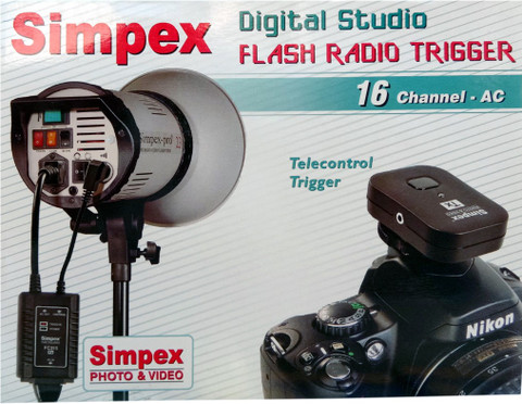 Simpex 300d Flash Trigger Simpex 300d Studio Light Trigger Simpex