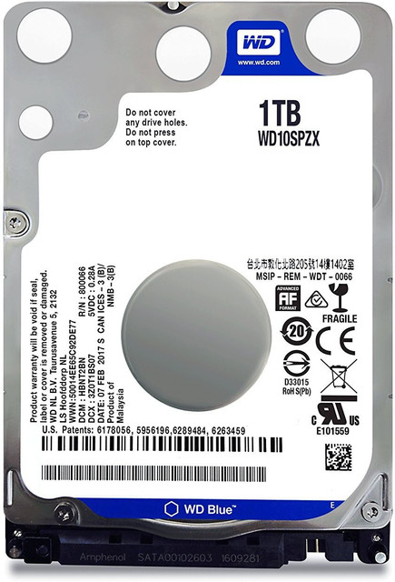 WD BLUE TB Laptop Internal Hard Disk Drive (HDD) (WD10SPZX) WD
