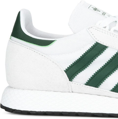 adidas gazelle silver green womens adidas Originals Forest Grove "Crystal White" | B41546