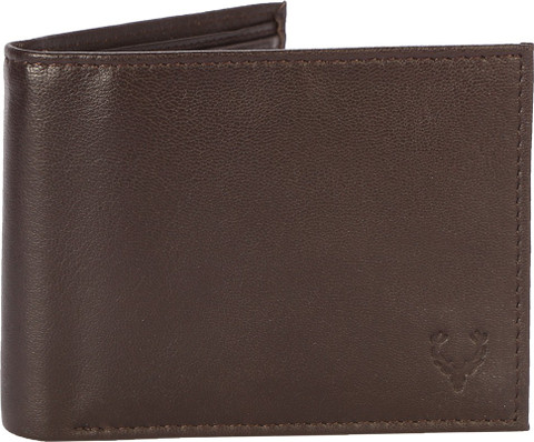 Allen Solly Men Casual Brown Genuine Leather Wallet