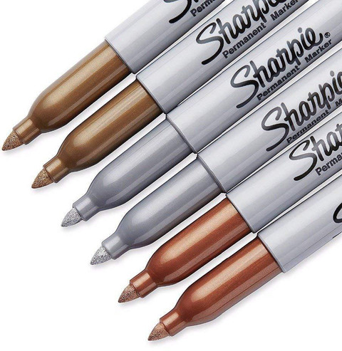 Sharpie Fine Point Metallic Oil Permanent Art Paint