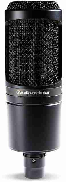 Audio Technica AT2020 Cardioid Condenser Studio XLR Microphone