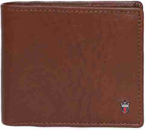 LP Jeans by Louis Philippe Men Casual Brown Genuine Leather Wallet