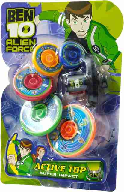 ClueSteps ClueSteps Bey Blade Ben 10 Alien Force Active Top