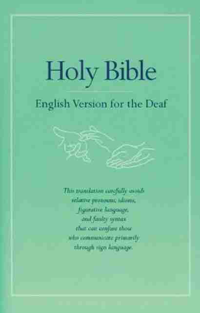 Holy Bible English Version for the Deaf: Buy Holy Bible English Version ...