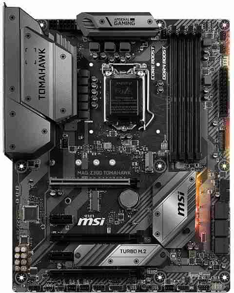 MSI MAG Z390 TOMAHAWK LGA1151Socket ATX Intel Z390 Chipset DDR4