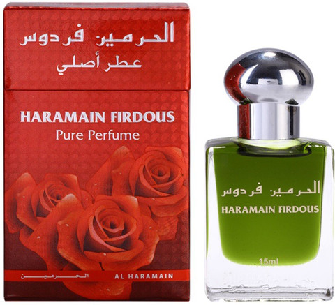 Al Haramain Firdous Fragrance 15ml Roll on Perfume Oil (Attar) Floral Attar