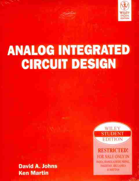 Analog Integrated Circuit Design: Buy Analog Integrated Circuit Design ...