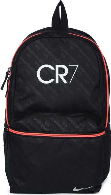 NIKE Y CR7 NK FB B 26 L Backpack BLACK/BLACK/BLACK Price in